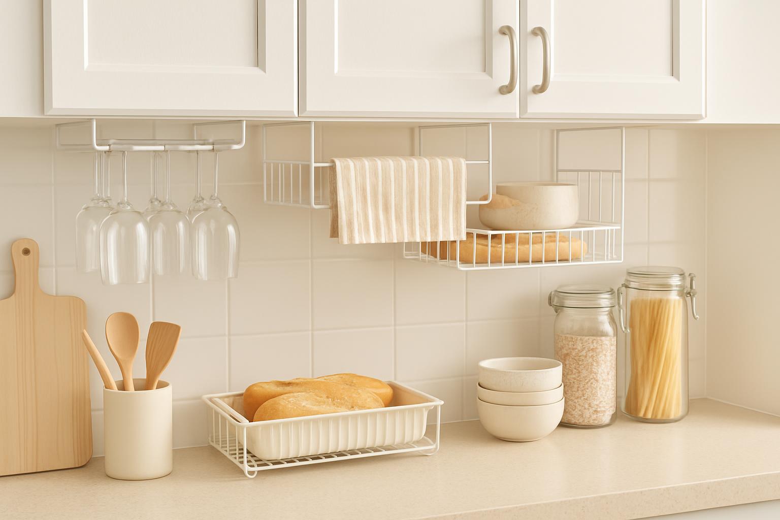 Best Under-Cabinet Storage Racks For Kitchens