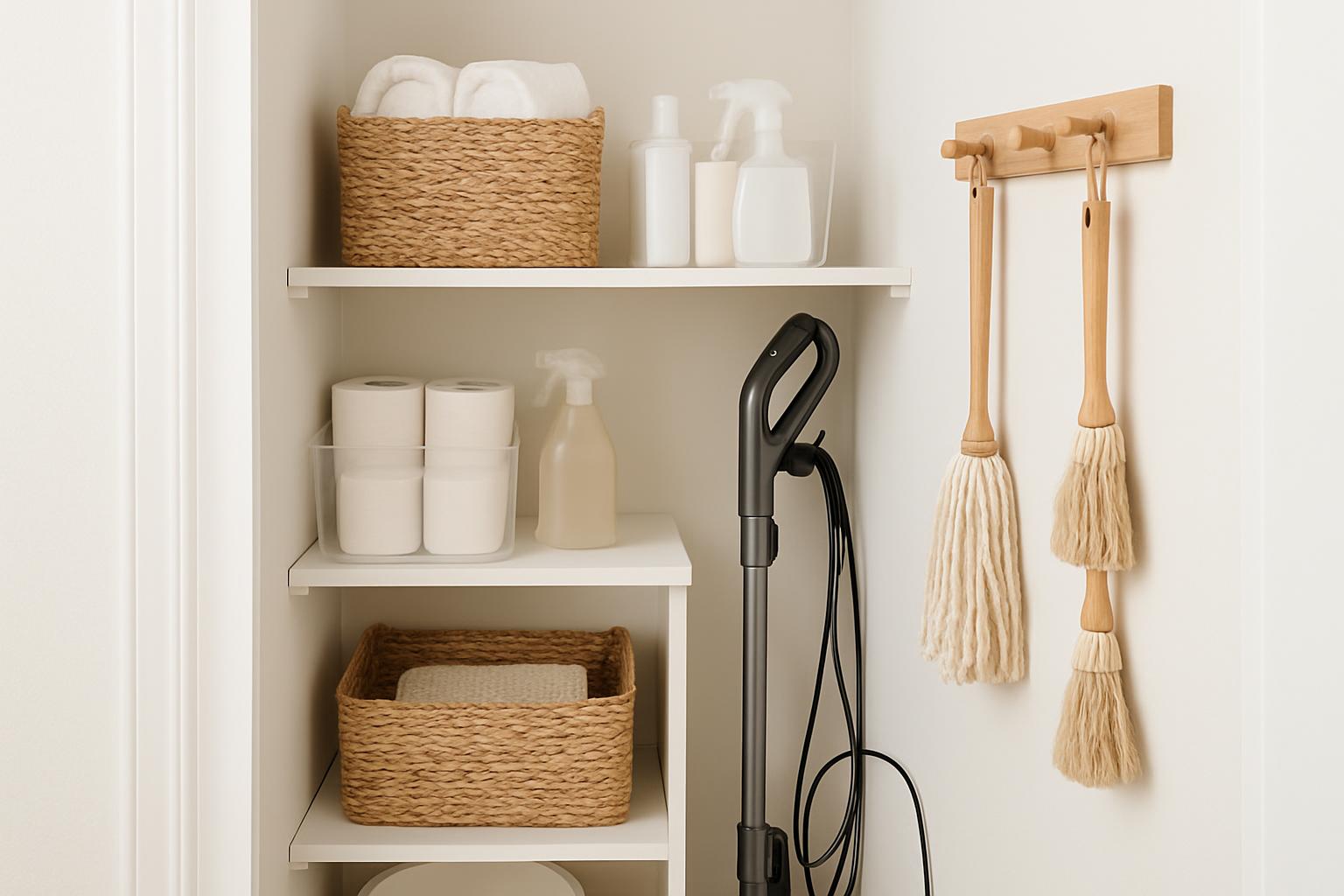 How To Organize A Utility Closet