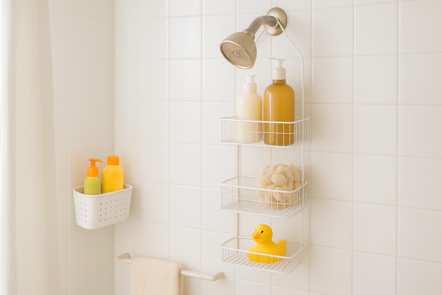 Best Shower Organizers For Families With Kids