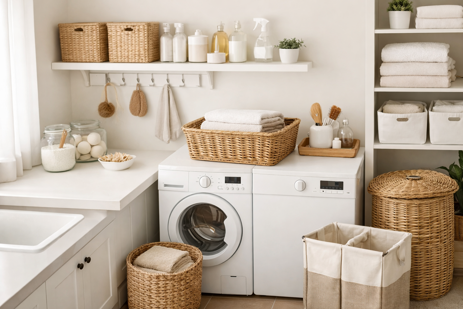How To Keep A Laundry Room Organized Long-Term