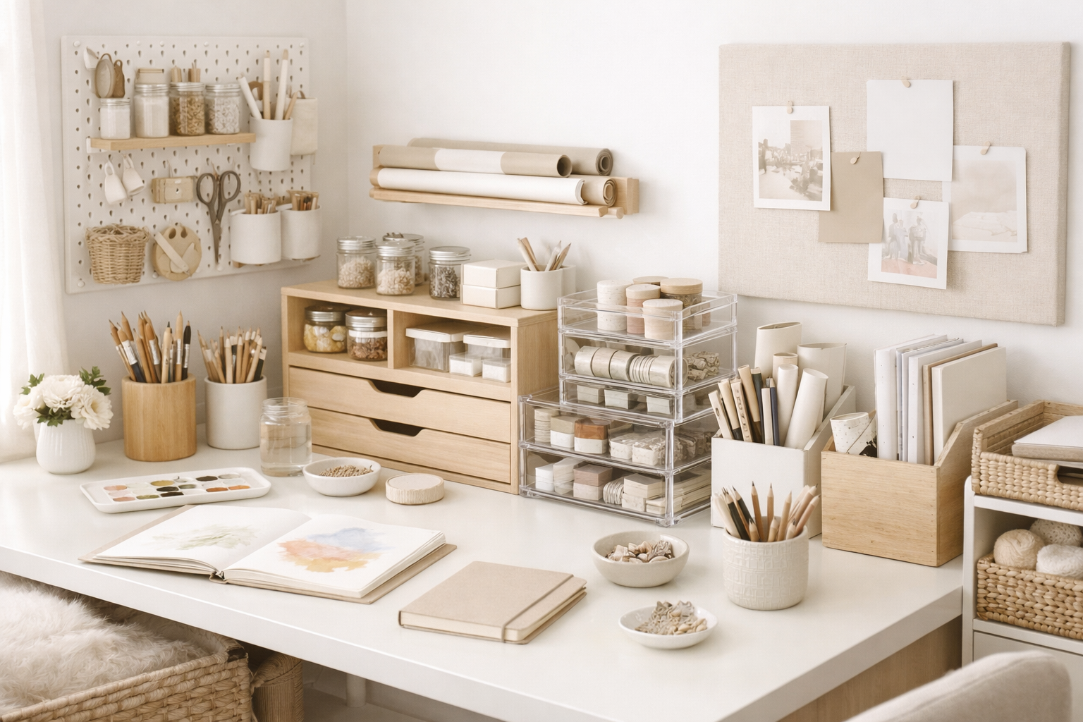 How To Organize A Creative Studio At Home