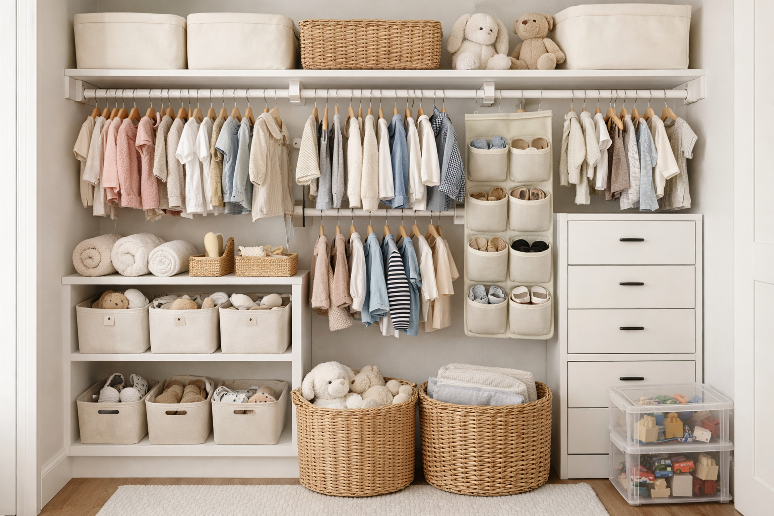 Best Storage Solutions For A Shared Kids Closet